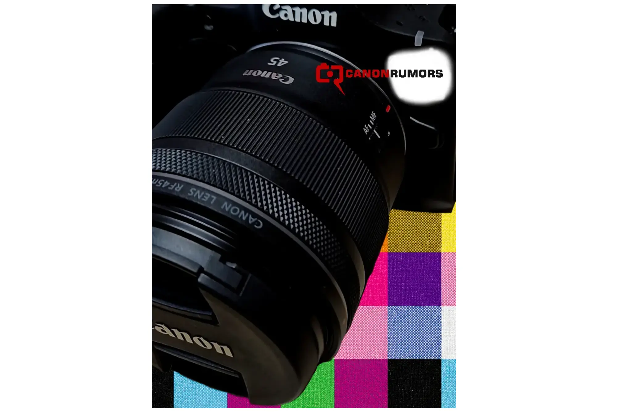 リーク】Canon RF 45mm F1.2 STMのリーク画像登場。価格は約9万円未満